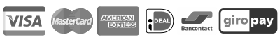 iDeal Bancontact Giropay Mastercard Visa Amex iDeal Bancontact Giropay Mastercard Visa Amex